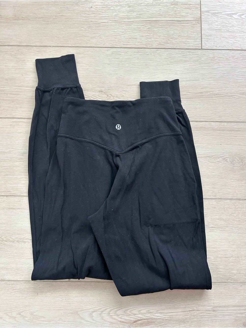 lululemon athletica Black High-Rise V-Waist Leggings